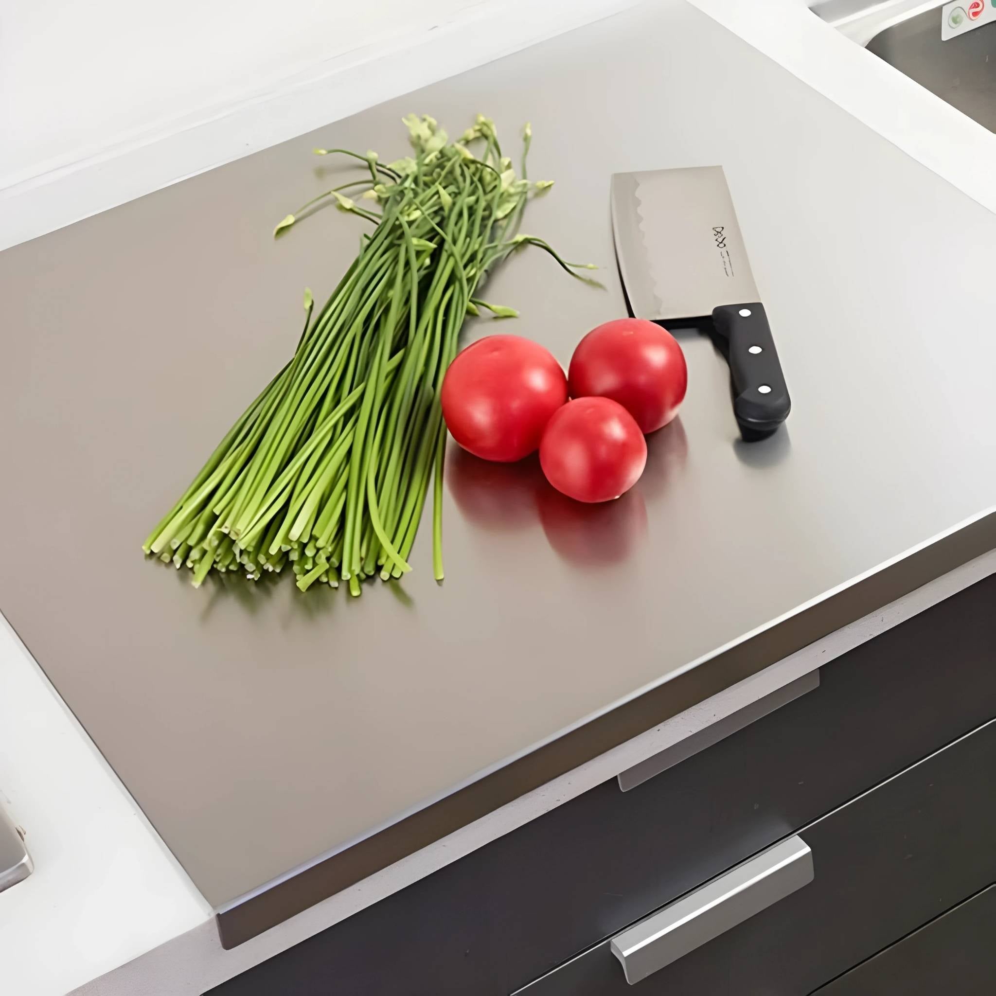 Premium Stainless Steel Chopping Board
