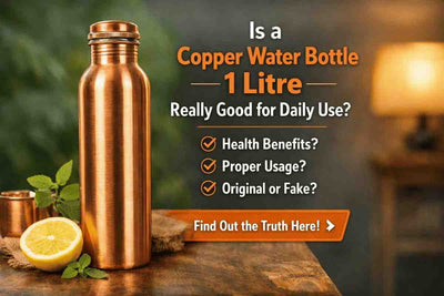 Benefits of Using a Copper Water Bottle 1 Litre