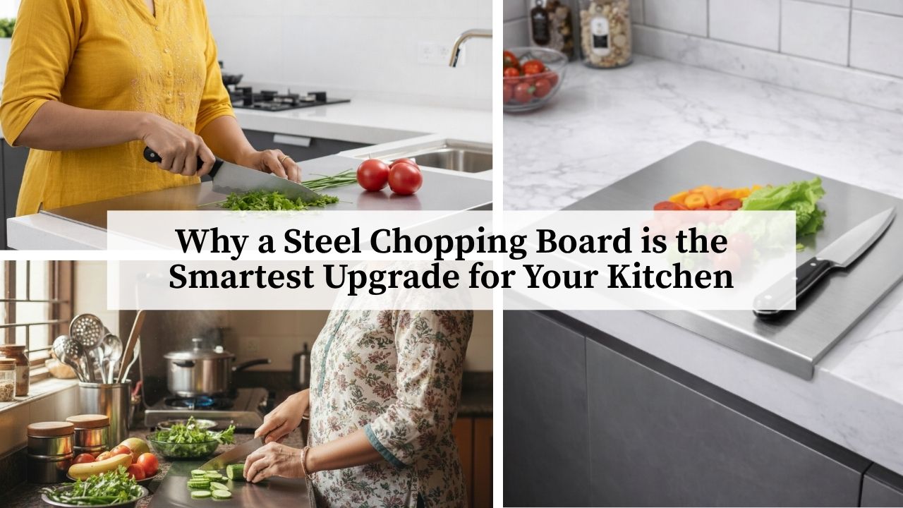 Why a Steel Chopping Board is the Smartest Upgrade for Your Kitchen