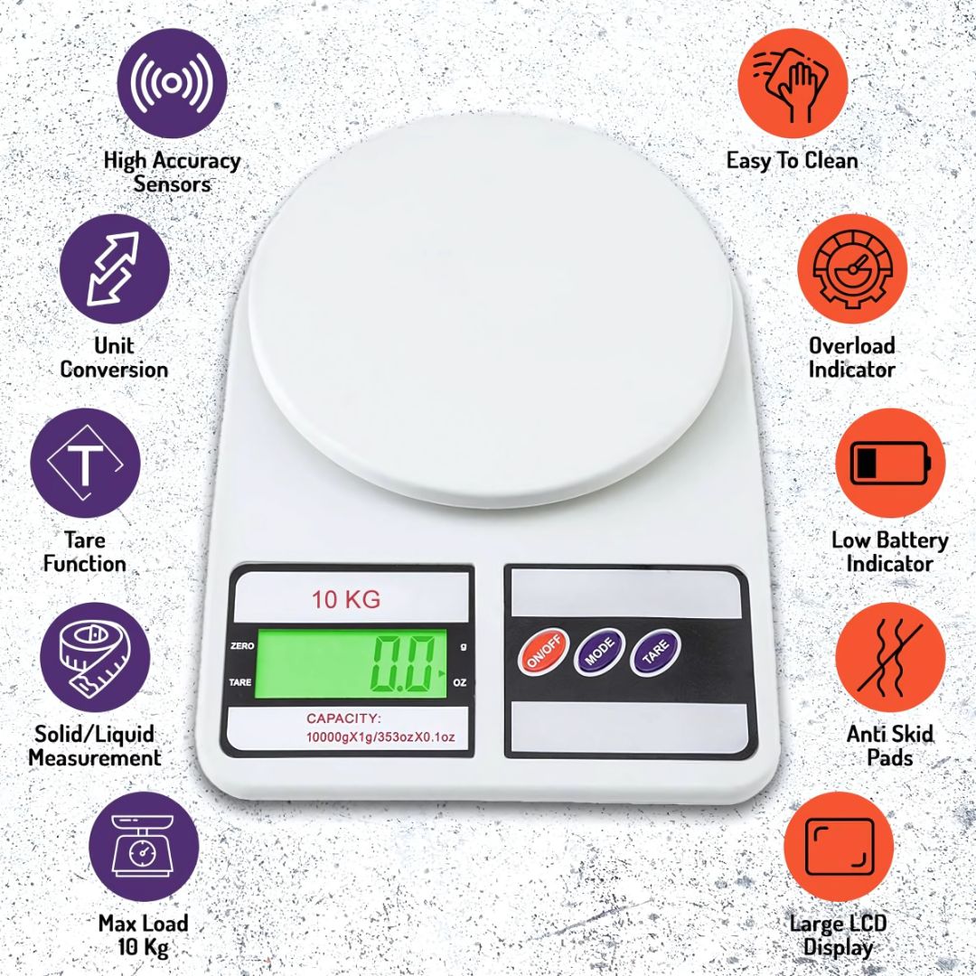 Electronic Digital Weight Scale LCD