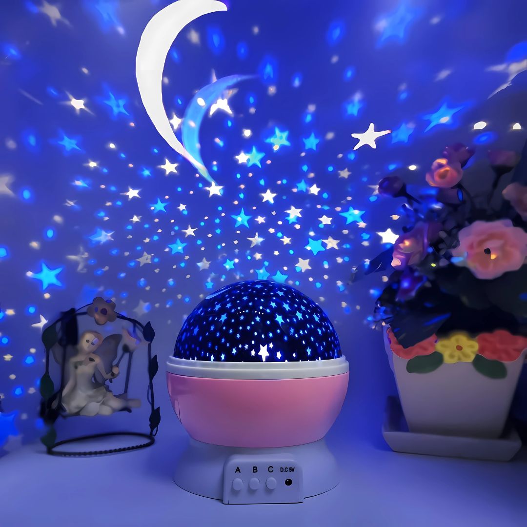 Galaxy Star Projector Night Lamp