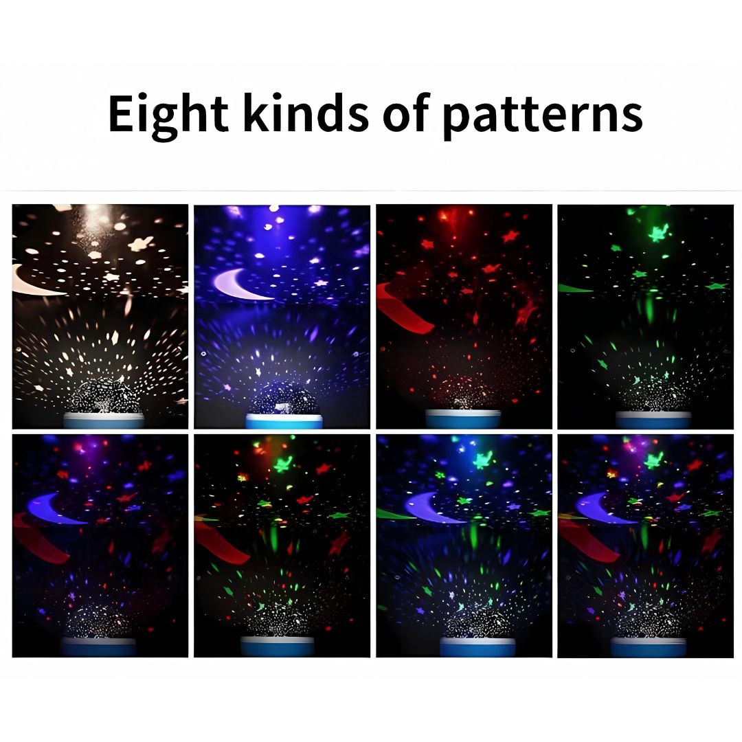 Galaxy Star Projector Night Lamp