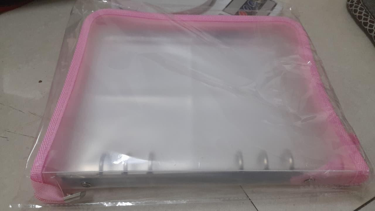 Transparent Jewellery Storage Book with 60 Pockets | Jewellery Organiser Pouch for Earrings, Rings, Necklaces & Bracelets