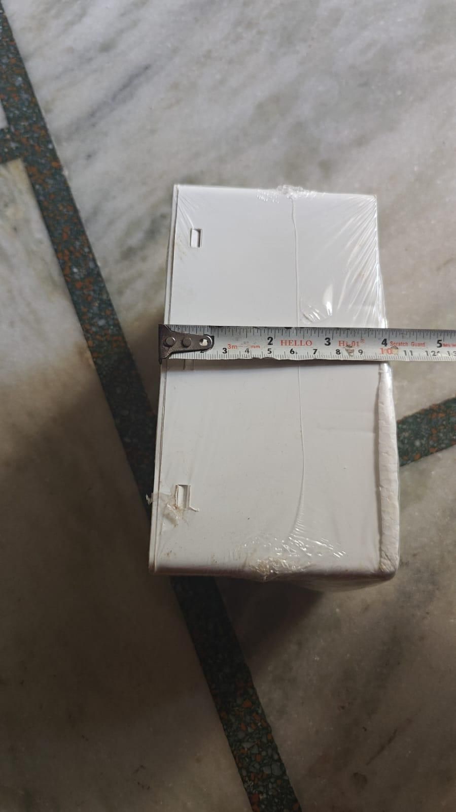 9 Drawer Plastic Organizer Box | Multipurpose Plastic Drawer Organizer for Desk, Office, Home & Stationery | Transparent Storage Container (Pack of 1)