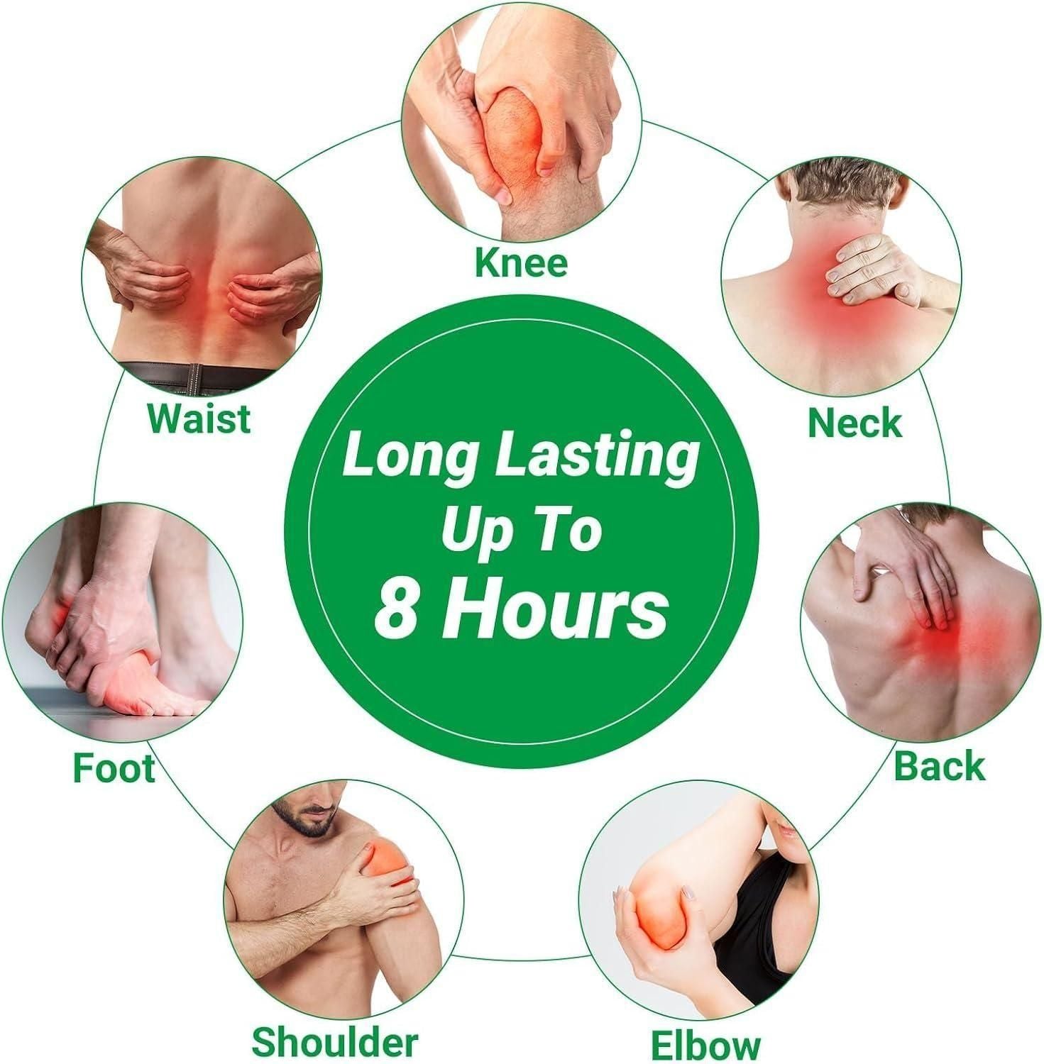 Knee Pain Relief Patches (Pack of 10, 20, 30)
