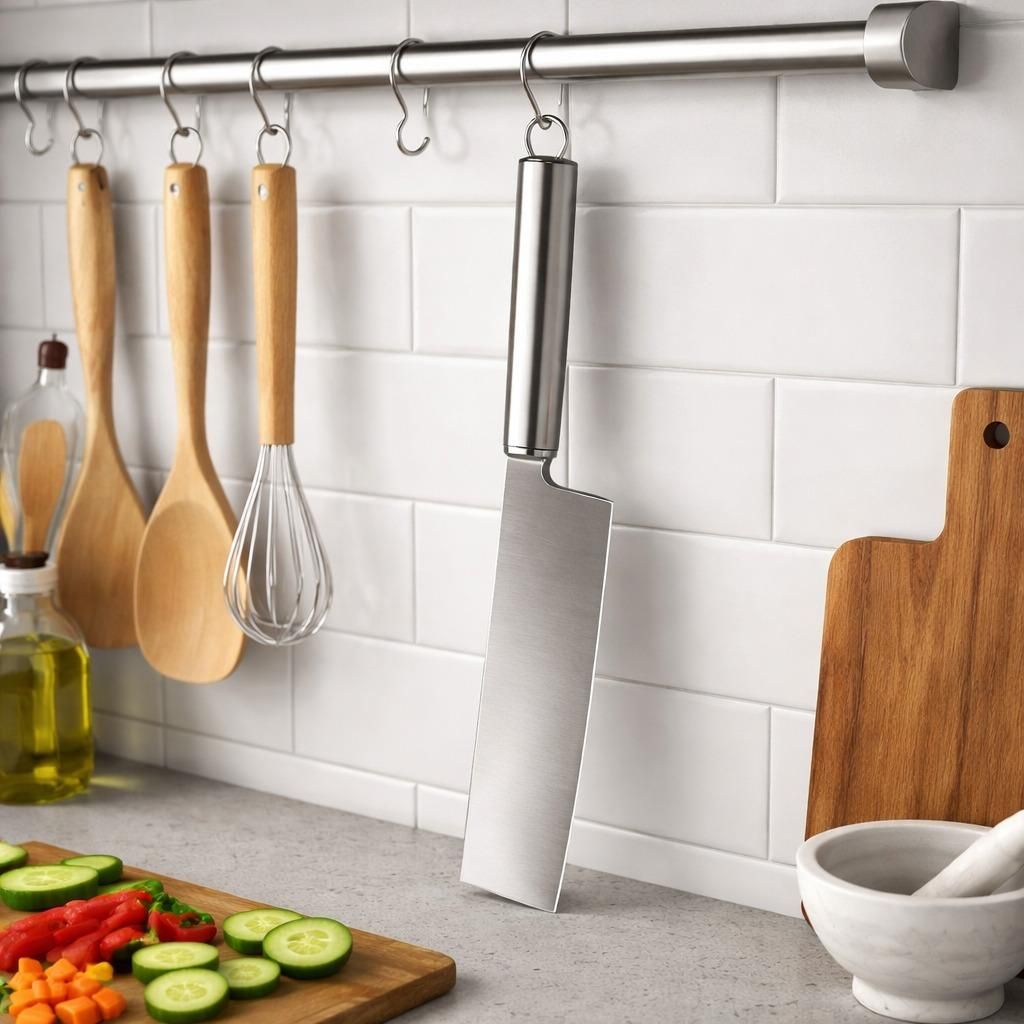 Best kitchen knife India for chopping fruits and vegetables on steel board