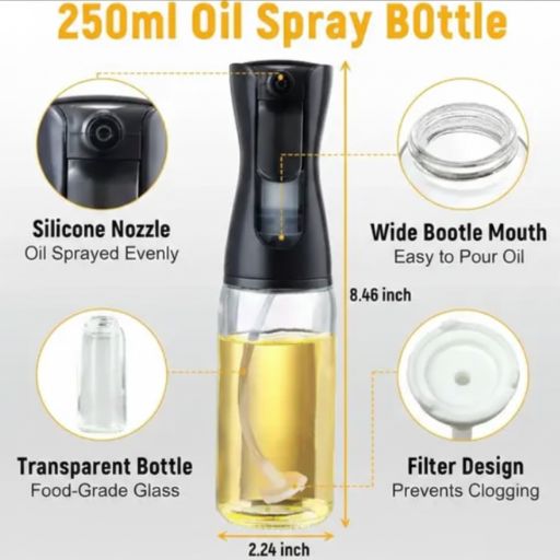 Healthy Cooking Made Easy with Oil Sprayer Bottle