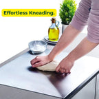 Multi-purpose steel chopper board – hygienic and rust-proof for all kitchen tasks